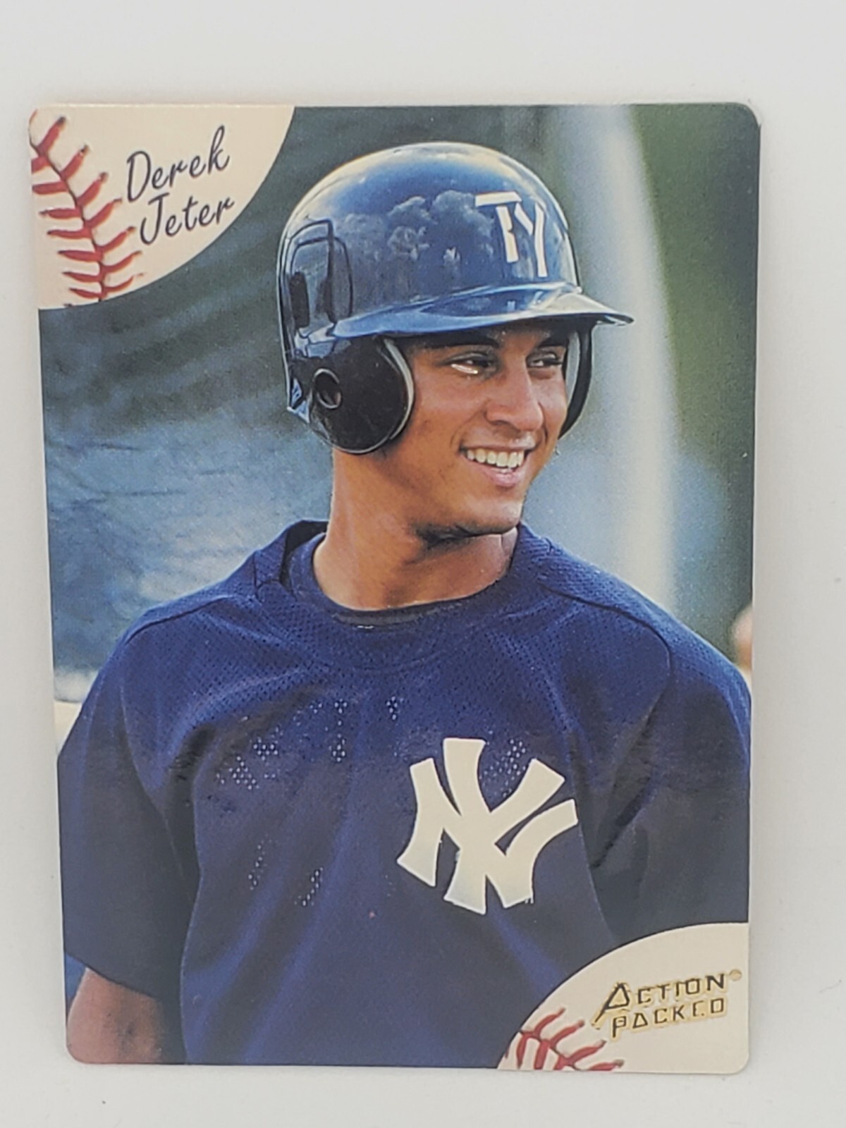 1994 Action Packed #43 Derek Jeter RC New York Yankees Gold Back Rookie ...