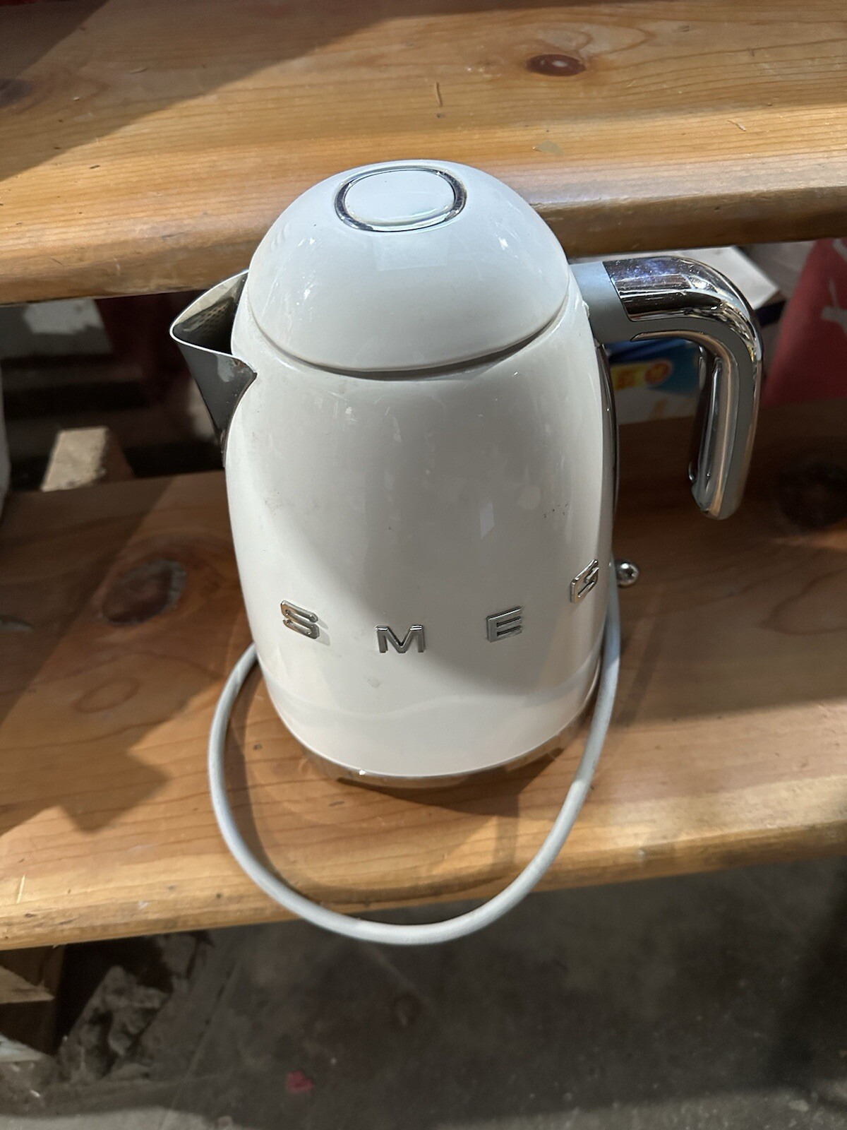 SMEG Retro 50s Electric Kettle White Spare Parts Only-image