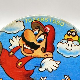 Super Mario Bros. Family Computer Card Menko Card Amada Nintendo 1985 Japan #E