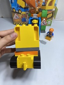 Lego Duplo TRUCK & TRACKED EXCAVATOR  # 10812 - Complete With Box & Manu