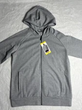 32 Degrees Men's Full Zip Hoodie Size S Gray