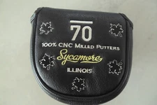 Sub 70 Sycamore mallet putter headcover heel shaft good