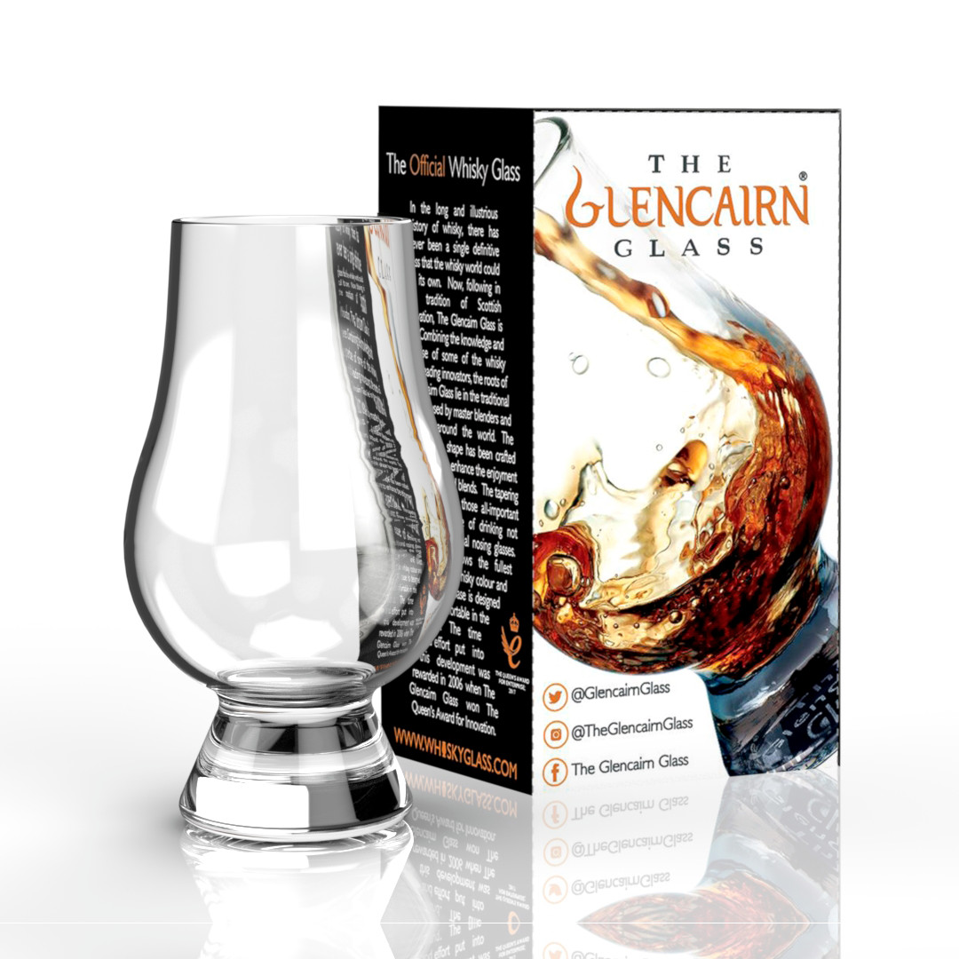 The Glencairn Official Whisky Nosing Glass (Printed Gift Carton)