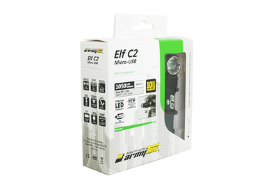 Armytek Elf C2 USB Rechargeable Headlamp -1050Lm -XP-L LED -Battery Included