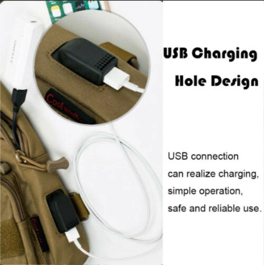 Bolso Bandolera Táctico Exterior Militar MOLLE Bandolera Paquete Pecho Hombro Mochila Foto 3 de 4