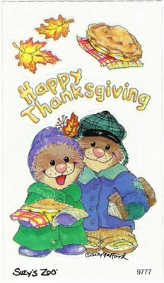 Suzy S Zoo Scrapbooking Stickers 50 Mods Happy Thanksgiving Pie Leaves Ebay Suzy S Zoo Scrapbooking Stickers 50 Mods Happy Thanksgiving Pie Leaves Ebay