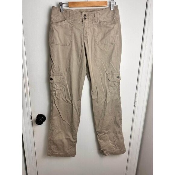 Womens Cargo Pants Cotton Spandex Blend Sonoma Leg Size 6 #0693