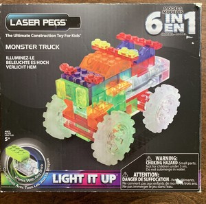 laser pegs super monster truck