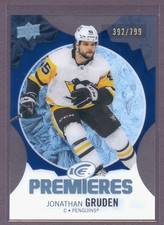 JONATHAN GRUDEN 2023-24 Upper Deck Hockey #196 Ice Premieres Blue /799 Penguins