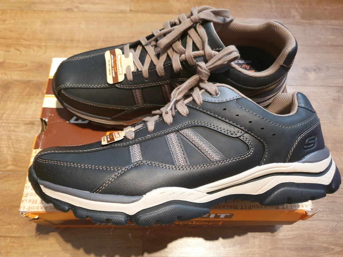 Skechers relaxed fit memory foam mens air cooled sale