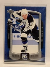 #89 Brad Richards Tampa Bay Lightning 2005-06 Upper Deck Rookie Update Hockey Ca