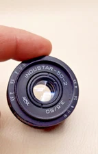 Industar 50-2 50mm F/3.5 M42 screw mount rangefinder lens FED, ZORKI, LEICA
