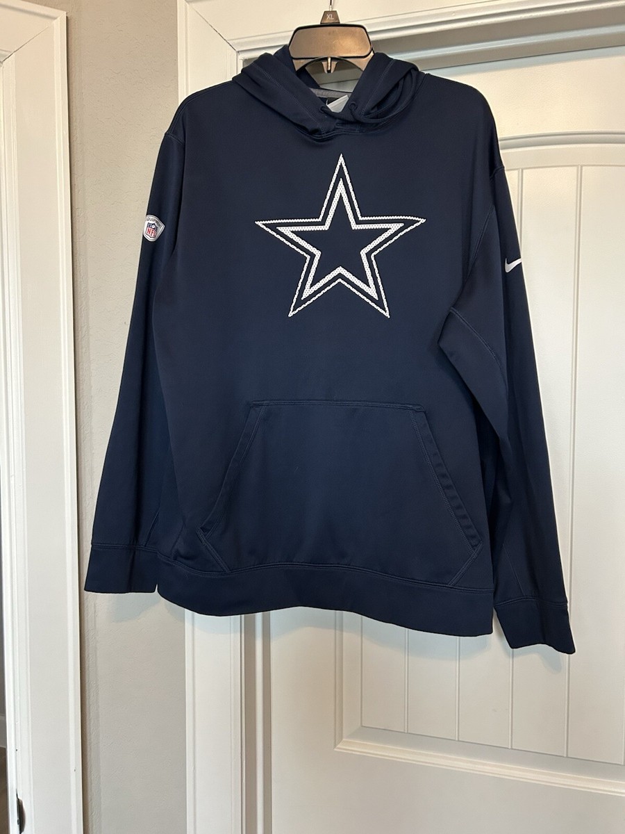 Nike NFL On Field Apparel Dri-Fit Dallas Cowboy Long Sleeve Hoodie
