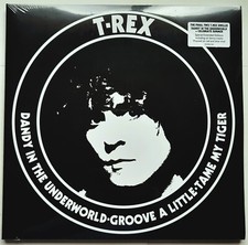 Image of T.Rex - Dandy In The Underworld - 2 x 10" EP - Red/Blue Vinyl - (New / Sealed)
