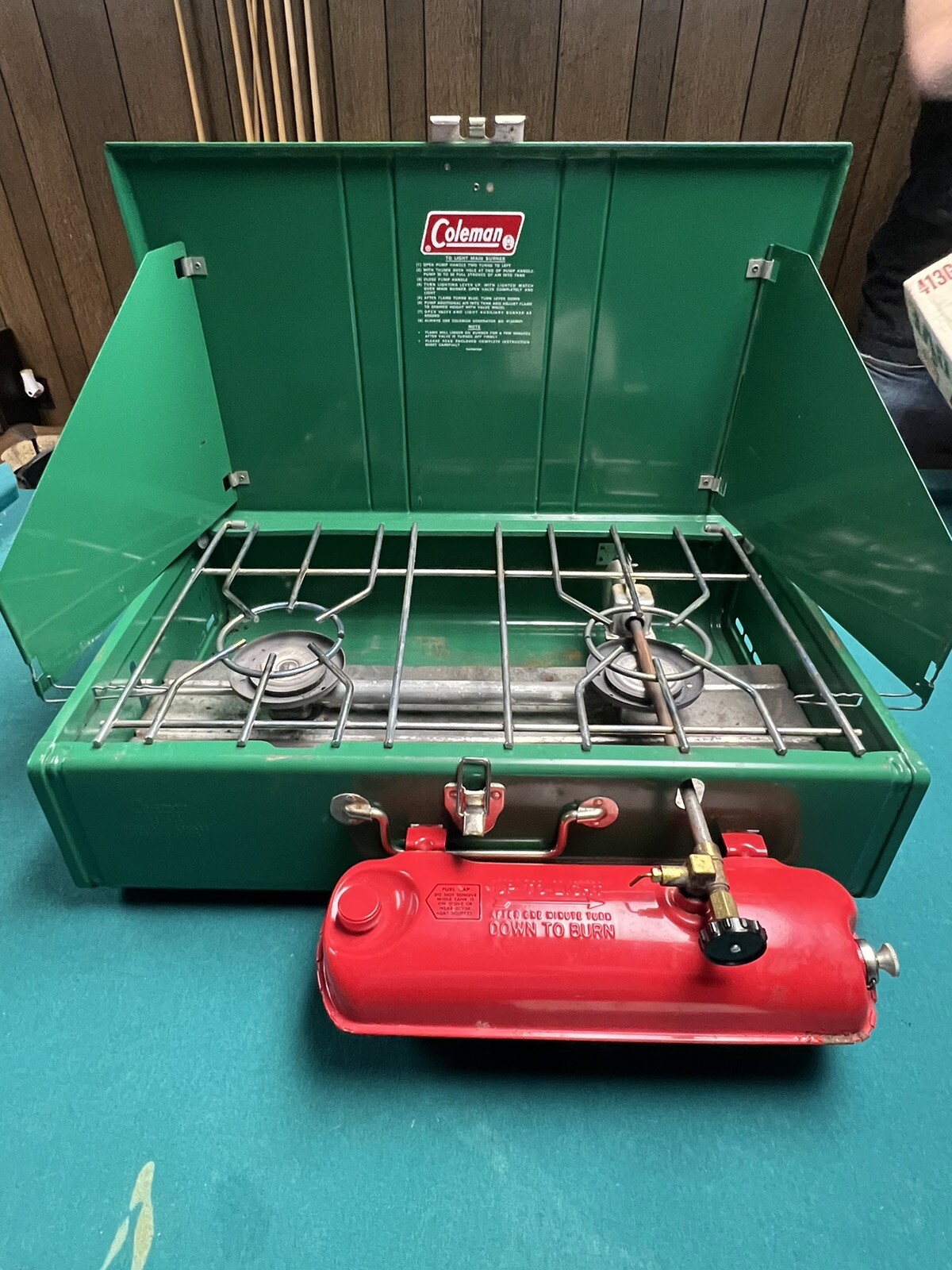 Coleman Dual Fuel 2Burner Stove 132017888712 eBay