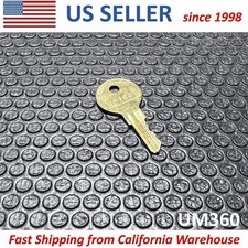 Herman Miller Meridian File Cabinet Desk Drawer Cut Key Code UM360 Replacement