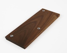 Piastra Del Braccio In Noce Per THORENS TD 125 & MKII Con Foro TP16 / TP25 / SME