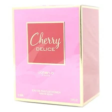 Johan B Cherry Delice Eau de Parfum for Women Spray 2.8 oz/80ml - BRAND NEW