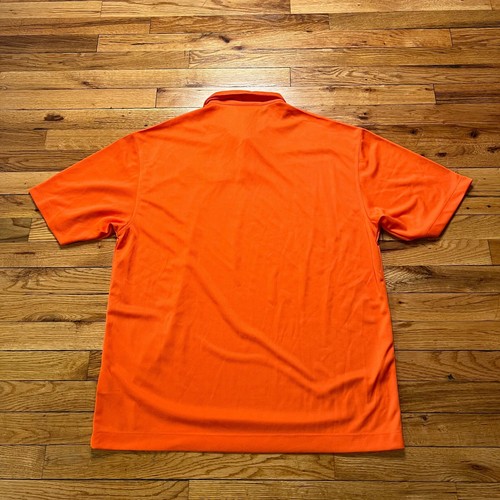 Official NYPD Nike Dri Fit Polo Shirt NWT Size L Orange Lieutenants LBA 2012 - Picture 4 of 8