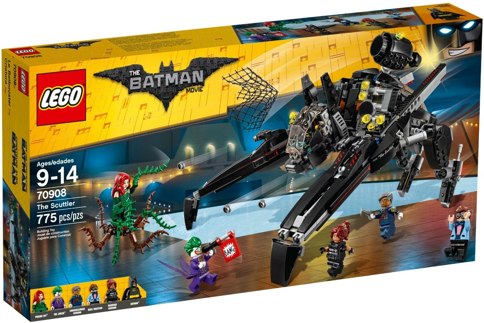 LEGO 70908  The Scuttler - BATMAN Movie 9-14 Pz 775