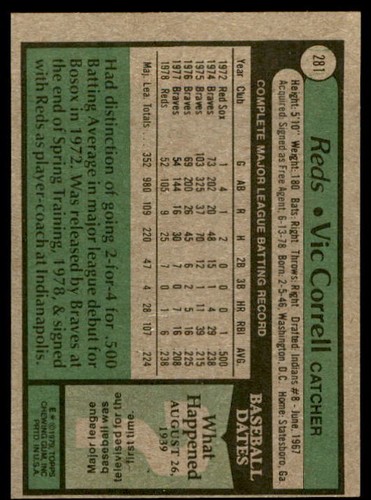 1979 TOPPS BASEBALL YOU PICK SEE SCANS ALL GRADES LARGEST SELECTION EBAY LOT #8 - Picture 115 of 485