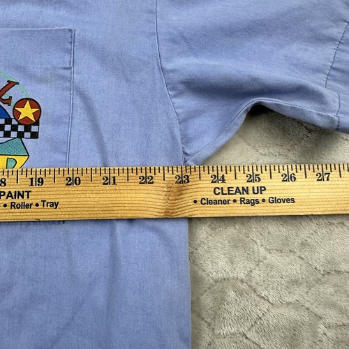 VTG Islander Brand Cal Gold Button Up Shirt - Sz M - 80s Surf See Pics - Picture 7 of 11