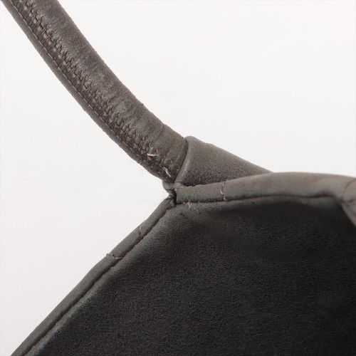 Chanel Coco Mark Leather Tote bag Gray Silver Metal Fittings 12XXXXXX - Picture 11 of 13