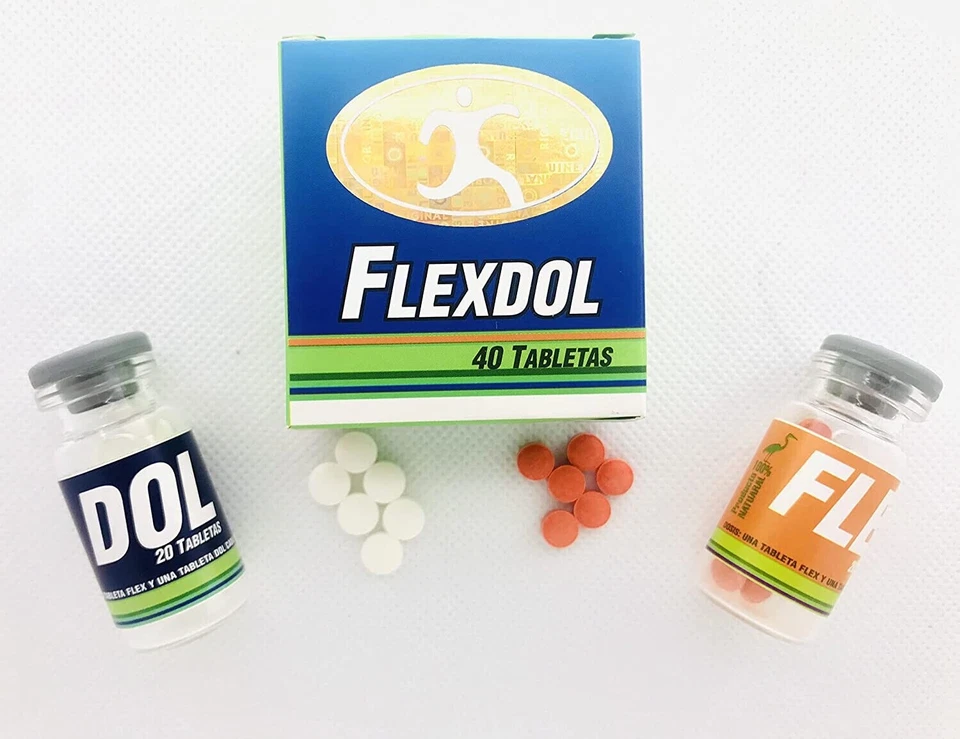 FLEXDOL Arthritis Pain Relief / Anti Inflammatory /Joint Support  40 Tablets - Image 2 of 3