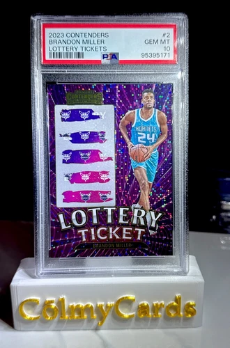 2023-24 Panini Contenders - Lottery Ticket #2 Brandon Miller (RC)