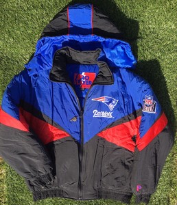 Vintage Proplayer 90s Nfl New England Patriots Puffer Jacket Men S Xl Ebay