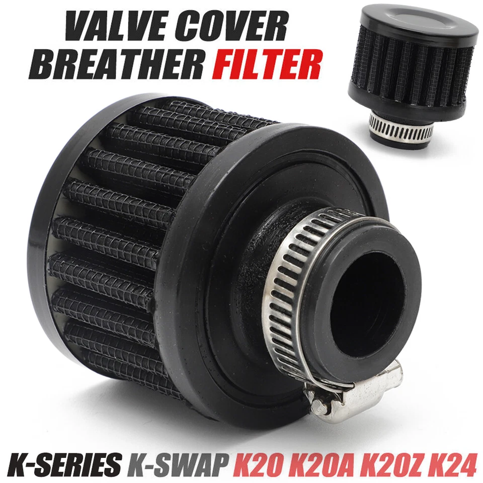 VALVE COVER BREATHER FILTER K-swap K20 K20A K20Z For Honda Civic Acura Integra - Image 2 of 4