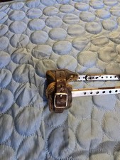 Vintage Polio Leg Brace – Leather & Steel Orthopedic Brace – Medical History