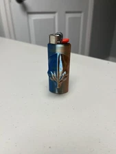 Alien Lighter Holder Cover Case Fits Standard Bic Lighter