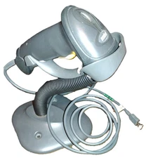 Symbol LS2208 Series Corded Handheld Scanner with Stand & Cord