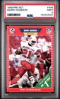 1989 PRO SET #494 BARRY SANDERS ROOKIE RC PSA 9