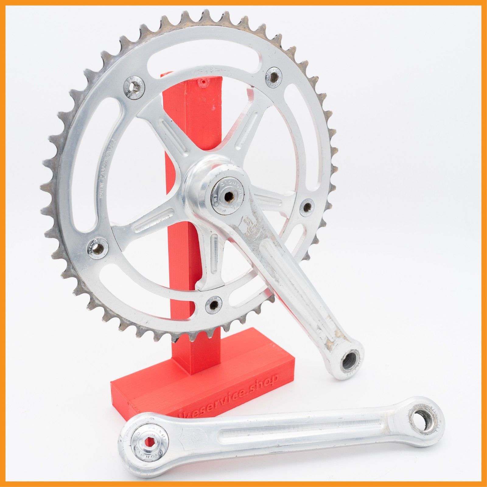 151 BCD CAMPAGNOLO NUOVO SUPER RECORD CRANKSET road bike bic