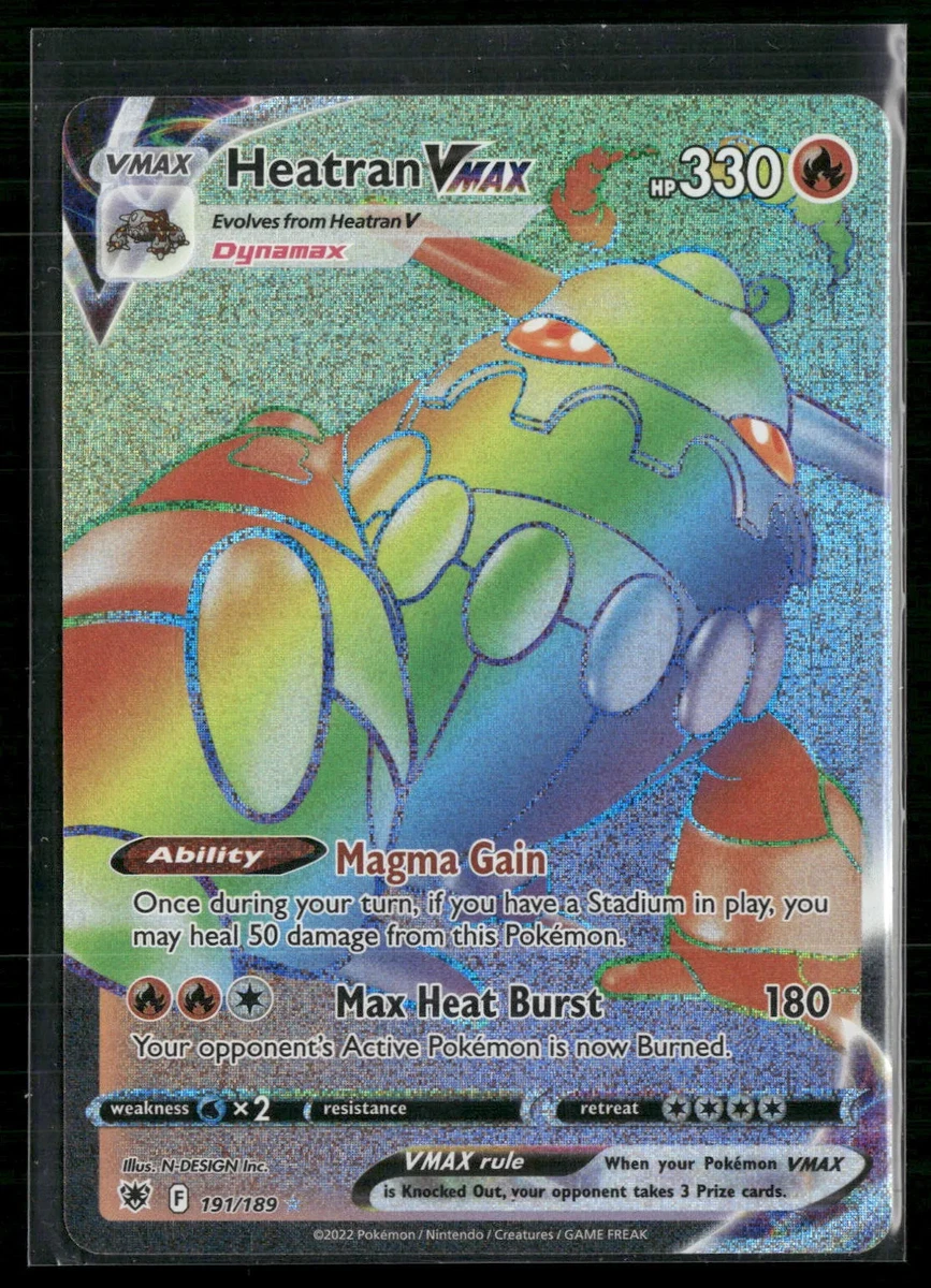Heatran VMAX Pokmon TCG Cards for sale | eBay