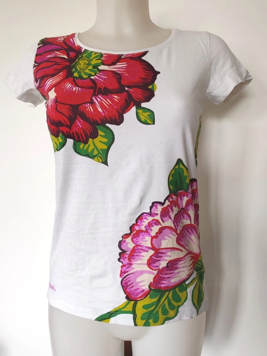 Robe Boule Desigual Fille 11-12 Ans – Multicolore, 100% Coton, Manches Longues