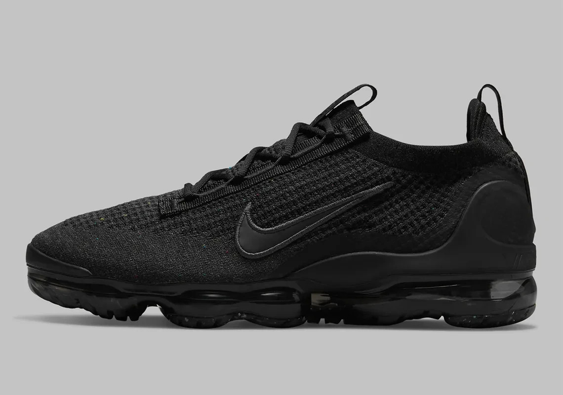 Nike Air Vapormax 2021 Flyknit Triple Black Anthracite Grey DH4084