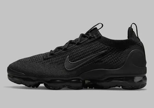 Nike Air Vapormax 2021 Flyknit Triple Black Anthracite Grey DH4084-001 sz 11 Men