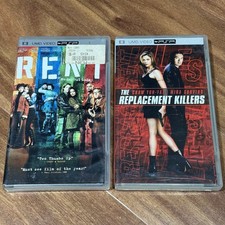 RENT, The Replacement Killers PSP UMD VIDEO Region 1 Movie BUNDLE
