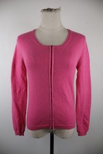 Cruciani Pullover Reißverschluss Jersey Frau Gr. 40 Casual 100% Kaschmir