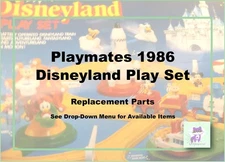 Vintage Playmates 1986 Disneyland Amusement Park Train-Replacement Parts!