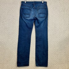 7 For All Mankind Jeans Mens 31 Standard Straight Dark Wash Denim Made in USA