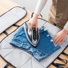 Folding Ironing Mat Ironing Station Sturdy 2 in 1 Ironing Pad Ironing Base for