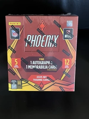 2025 Panini Phoenix Football Trading Cards Hobby Preferred Box New Sealed