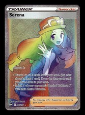 Serena 207/195 Holofoil SWSH12: Silver Tempest Secret Rare Pokemon TCG