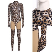 Women Leotard Competitions Unitards Festival Jumpsuit Evening Dj Bodysuit Music