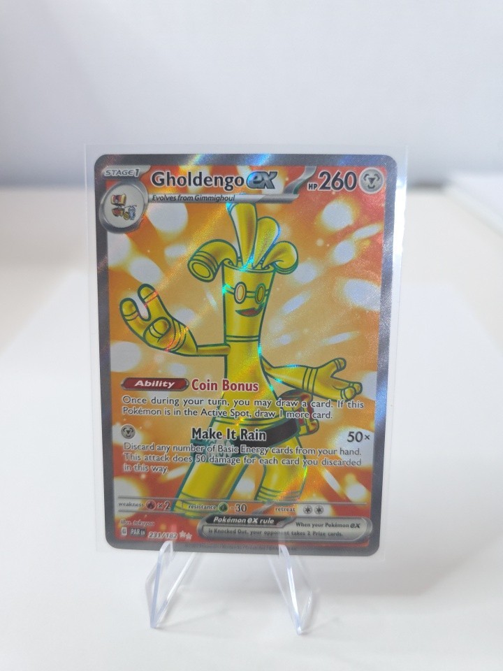gholdengo ex pokemon card value Sell (231) (Holo) - Paradox Rift 139/182 / Double Rare Card Type / HP / Stage Pokemon TCG Gholdengo ex -