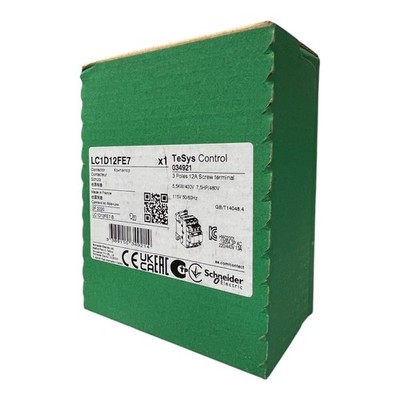 SCHNEIDER ELECTRIC LC1D12FE7 Power Contactor